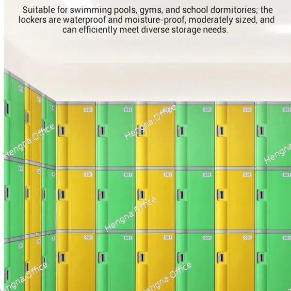 Industrial-Grade ABS Plastic Locker for Factory Staff and Warehouse Workers|Hengna Office