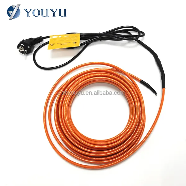 Self-Regulating Tinned Copper Heating Cable Pipe Gutter Tracing Cable for Snow Melting Underfloor Heating photo-6