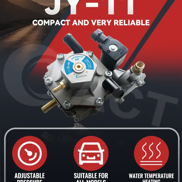 ACT New JY11 Auto Kit Gas Small Engine Fuel Injection Lpg Kit Gas Regulator Spare Parts Water Temperature Heating photo-5