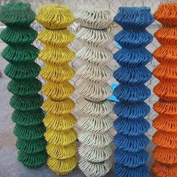PVC Coated Chain Link Fence for Sports Fields and Playgrounds