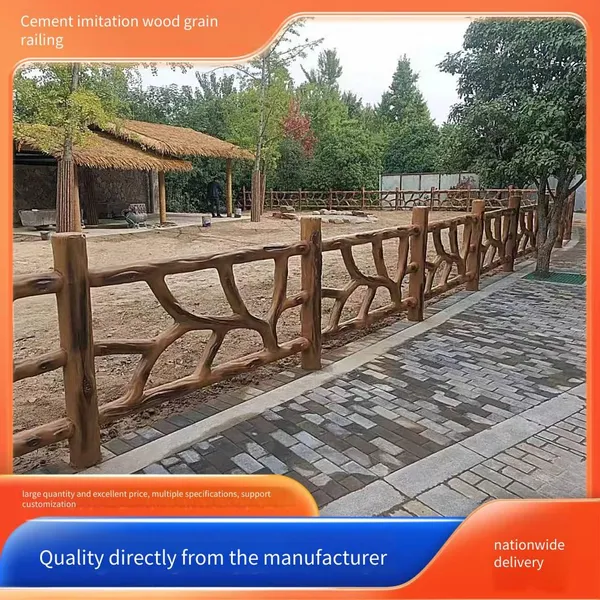 Molds for Cement Imitation Wood Guardrails, Imitation Vine Railings, River Channels, Parks, Scenic Area Fences, Imitation Bark Fences, Mold Factory photo-4