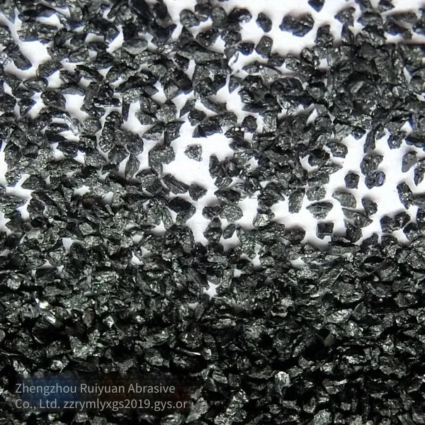 Black Corundum Abrasive for Sandblasting and Rust Removal, Black Corundum Sand for Emery Floor Materials, Black Corundum Wholesale From the Manufacturer photo-3