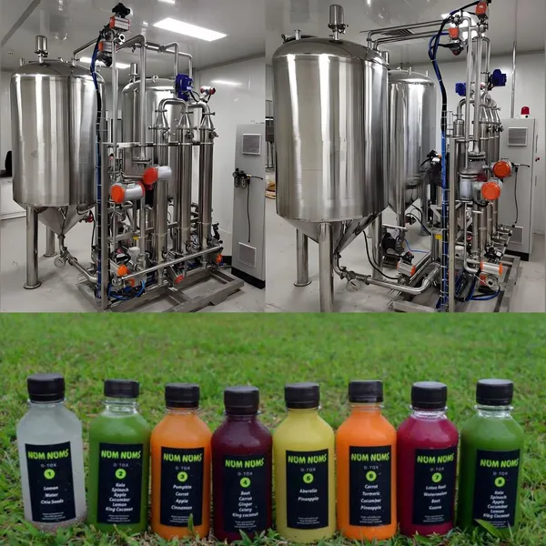 Num Num Juice Whole Production Line Membrane Sterilization Equipment photo-5