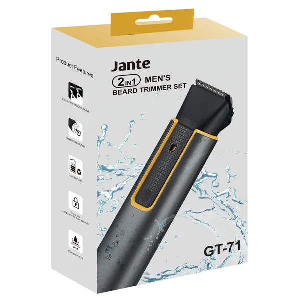 Cordless Hair Clipper With 4 Hours Long Runtime, Ceramic & Stainless Steel Sharp Blade, Adjustable Barber Style Design photo-4