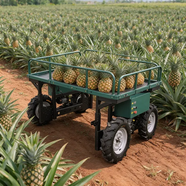 Commercial Electric Remote Control Transport Cart High Clearance Field Loading Platform photo-5