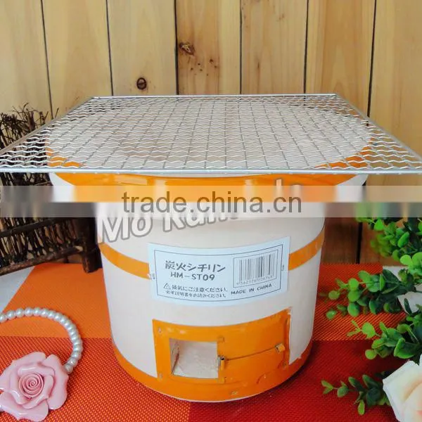 Japanese Ceramic Bbq Brazier Shichirin Hibachi photo-3