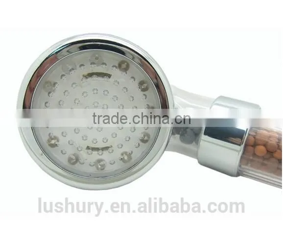 Chrome ABS LED Water Saving Shower Head photo-3
