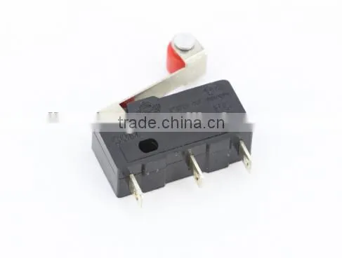 3Pin All New Limit Switch With Pulley N/O N/C 5A250VAC KW11-3Z Mini Micro Switch Factory direct sale