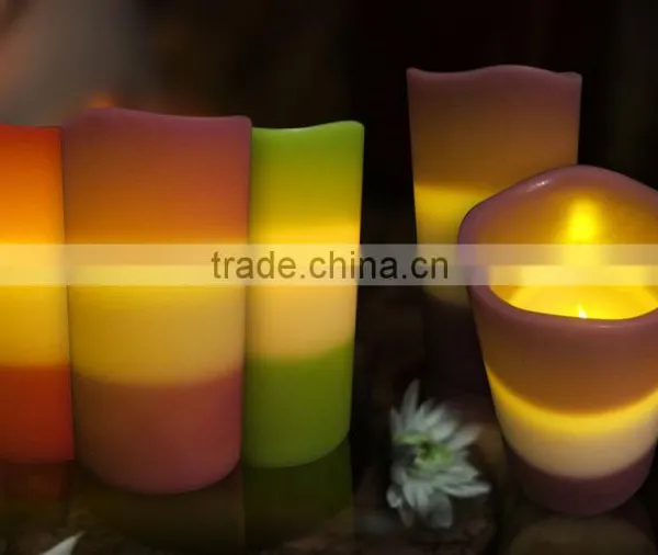 Multi-colored Color LED Candle With Timer photo-2
