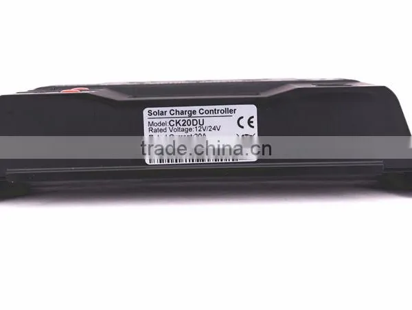 Ce Rohs PWM Mode 20A 12v 24v Solar Charge Controller photo-3