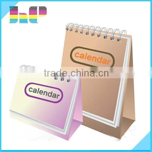 New Bright Luster Modern Design Competetive Price Calendar Printing photo-5