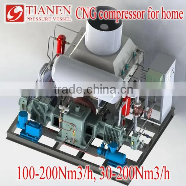 CNG compressor for home, CNG compressor 100nm3/h