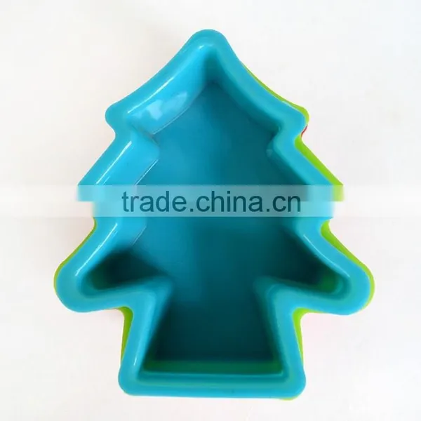 Eco-Friendly Christmas Tree Custom Silicone Baking Molds photo-2