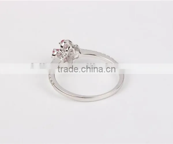 Guangzhou Factory OEM 925 Sterling Silver Zircon Ring,customize 9k,14k,18k Jewelry photo-6