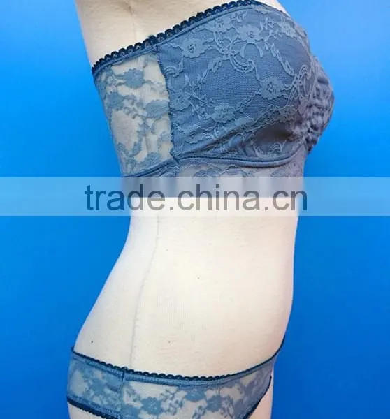 Strapless Lace Bra&Thong Set photo-2