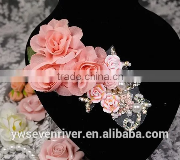 DIY Bridal Tiara Simulation Headdress Flower WeddinDIY Bridal Tiara Simulation Headdress Flower is Tasted Wedding Accessories photo-4