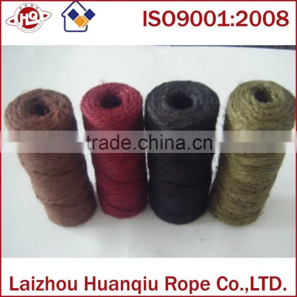 2 Ply Twisted Colored Jute Twine,jute Rope photo-6