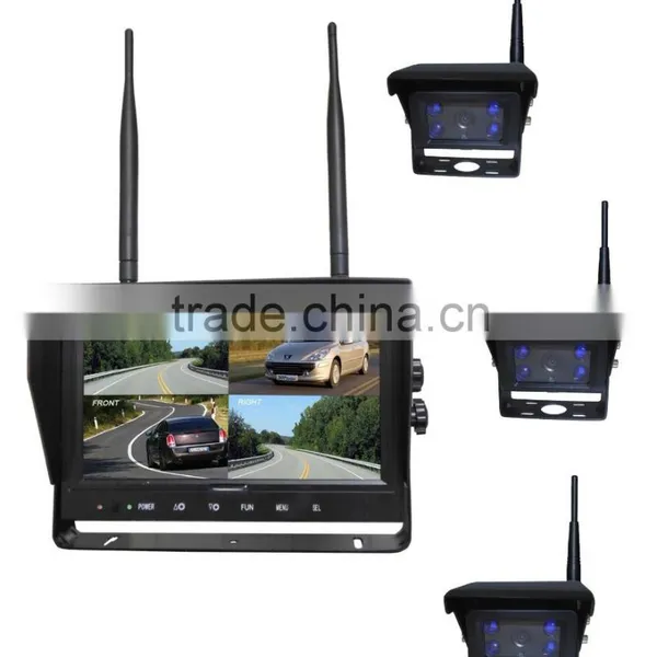Reverse Camera Type and 12V~32V Voltage Truck Reverse Camera Wireless With Parking Line photo-3