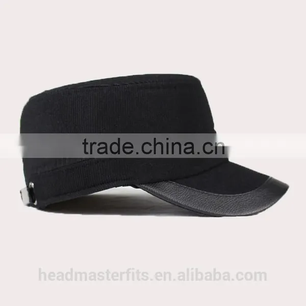 Corduroy Adjustable Baseball Cap Military Cap photo-3