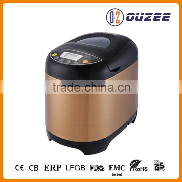 Hot Sell Full SS Housing Automatic 2.0LB STAINLESS STEEL BREAD MAKER