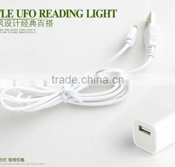 JK865 Creative LED Flexible Reading Light Clip-on Bed Table Desk Lamp Rechargeable photo-6