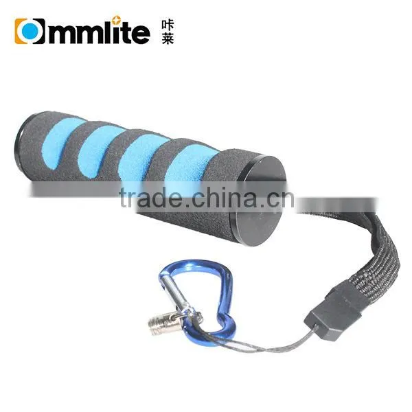 Commlite Metal Aluminum 1/4" Screw Sponge Video Grip Handle Holder Grip for Digital Video Camera Camcorder,for GoPro Hero photo-3