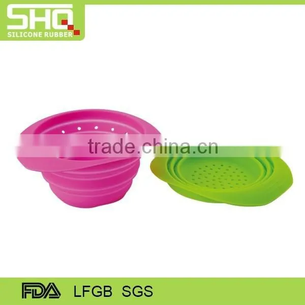 100% Food Grade Flexible Silicone Leakage Basket photo-2