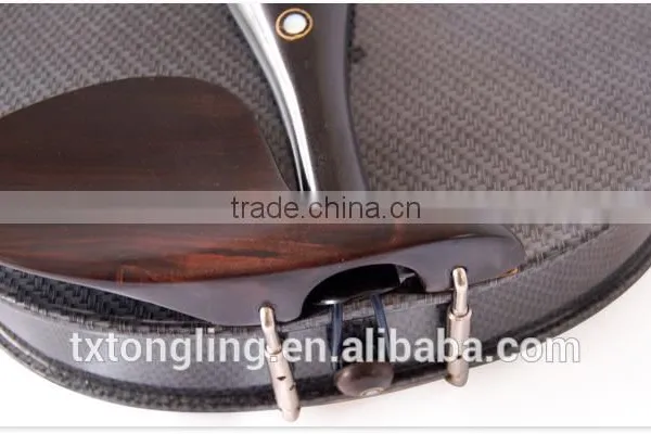 High Quality Black Violin With Art Design TL-1311 photo-3