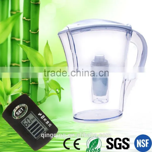 2015 Hot Sales Ultra-Low Price CE,ROHS,SGS Certification Eco-friendly Plastic Water Filtration Pitcher/Jug/Kettle photo-3