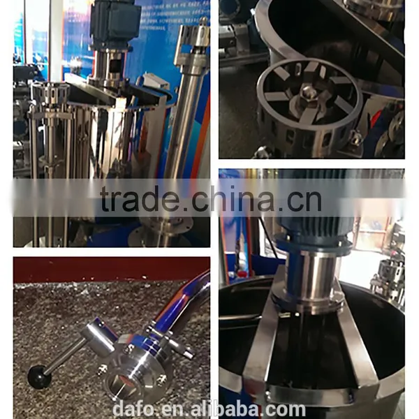 High Shear Vacuum Homogenizing Emulsifying Mixer photo-4