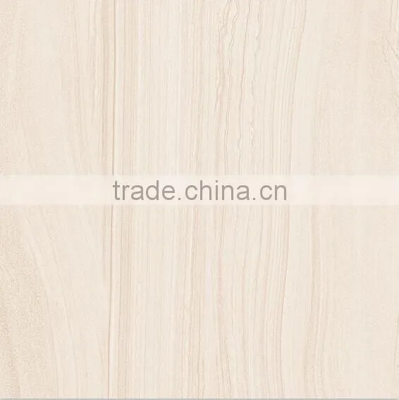 30x30 Light Grey Golden Line Stone Look Ceramic Tile for Bathroom photo-6