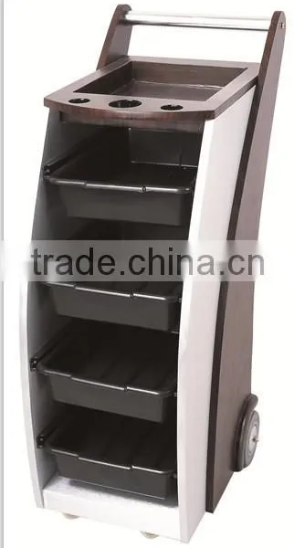 Commercial Salon Furniture; Elegant Wooden Sturban Salon Trolley photo-2