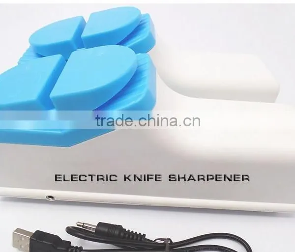 Electric Knife Sharpener Automatic Knife Sharpener Kitchen Knife Sharpener photo-3