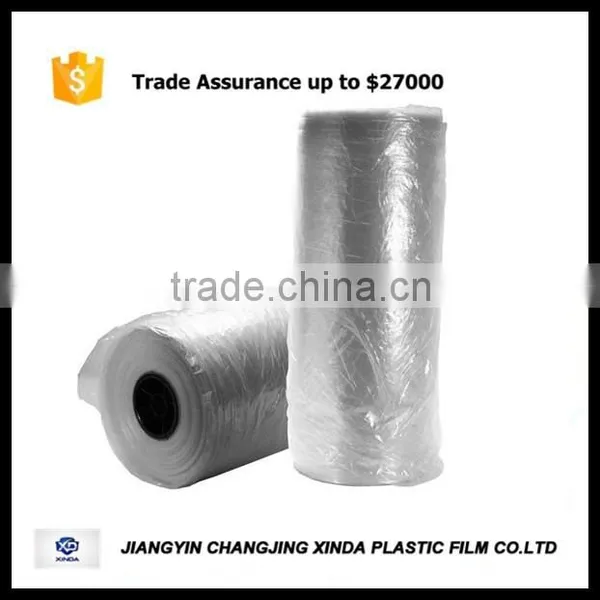 Clear Perforated Polythene Garment Cover Roll 10kg photo-2