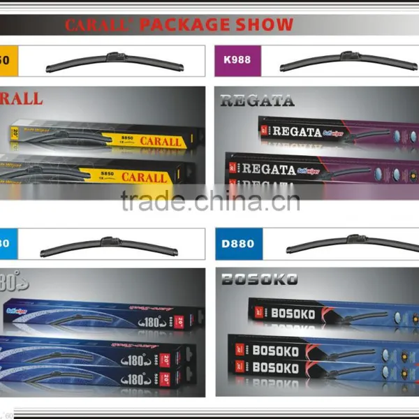 Hot Selling Curved Razor Blade Windshield Wiper Blade photo-3