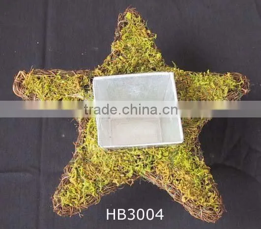 Zinc Flower Pot,moss Planter,zinc Planter,Zinc Pot,metal Flower Planter,tin Planter,zinc Container,galvanized Planter