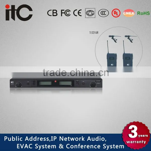 ITC Using UHF Double True Diversity Reception Classroom Sound System photo-5