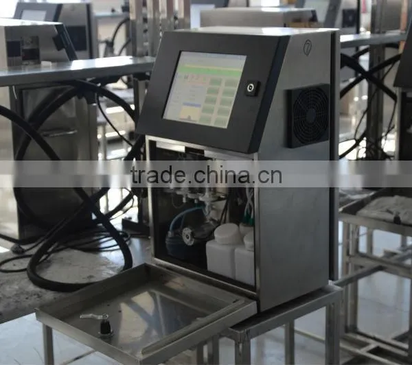 Continuous inkjet coding machine