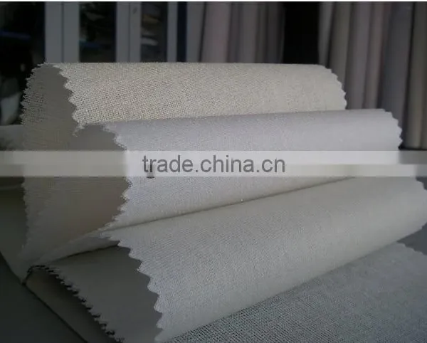 Collar fusible interlining
