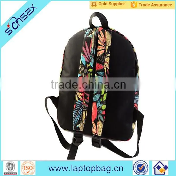 China Supplier Canvas School Bags for Girls Wholesale Backpack photo-5