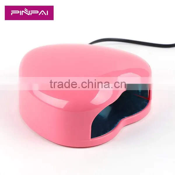 Nail Art Product Wholesale Heart-shaped Led uv Gel Lamp
