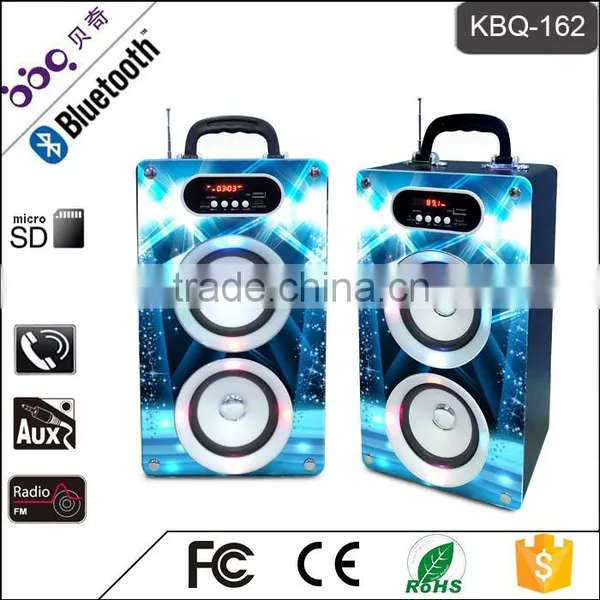 BBQ KBQ-162 2000mAh 2016 Hot Selling 20W Mini Subwoofer Speaker photo-2