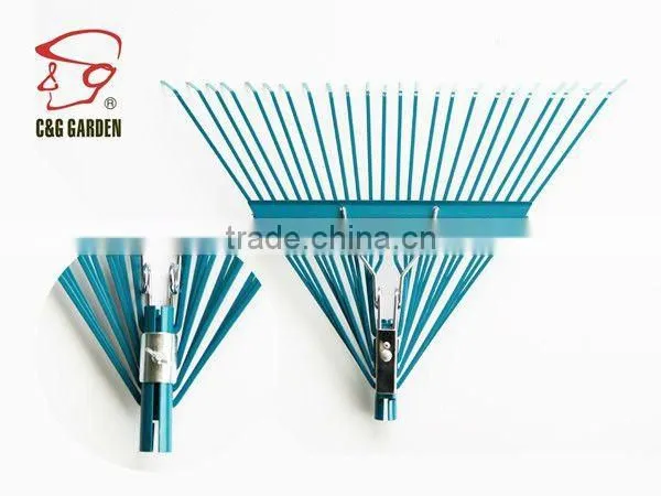 Wood Handle Leaf Rake RK24-105 photo-2
