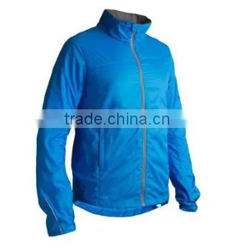 Mens Outwear Suntan-proof Wear UV-protection Wear Breathable Windbreaker Blue