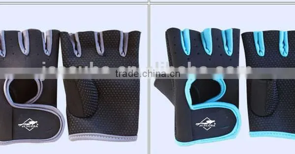 Diving Work Cut Resistant Protective Gloves;Half of Fingers Bike Gloves photo-5