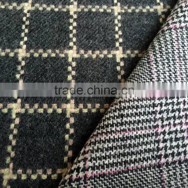 Polyester Acrylic Wool Blended Knitting Fabric With Holes Supplier photo-2