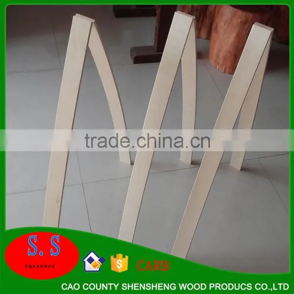 Sign in Poplar Plywood Sheets Wood Curved Bed Slats Factory in China for Bed Furniture Overlay Paper photo-3