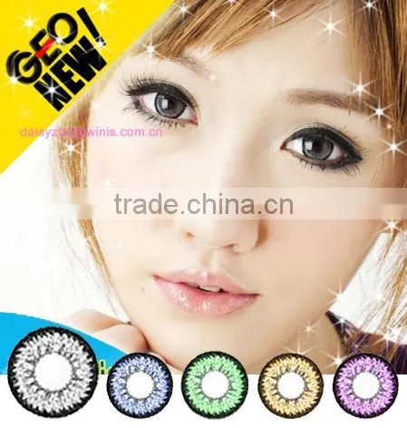 GEO Super Nudy Violet Popular Wholesale Eye Cosmetic Cheap Colored Contact Lenses photo-4