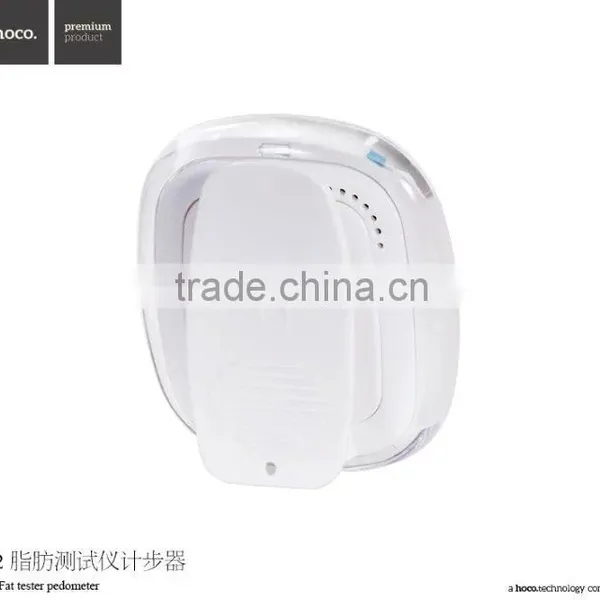 HOCO LCD Display Multi-functional Electronic Pedometer Support Body Fat Tester / Distance Count / Calorie Count With Clip photo-3
