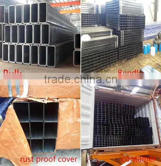 Cold Formed ASTM A500 Welded ms Hollow Section Steel Pipe photo-3